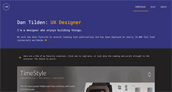 Desktop Screenshot of dantilden.com